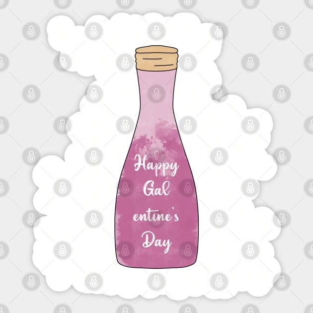 Happy Galentine’s Day Sticker by Jennggaa